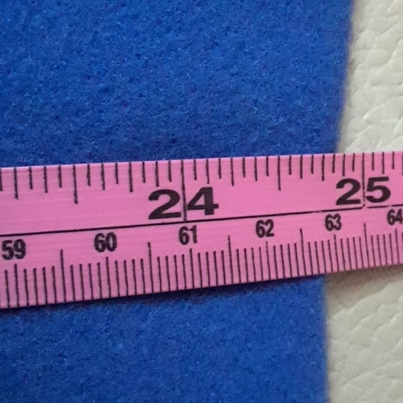 Pretty blue pea coat, sizell 12P - Picture 7 of 7